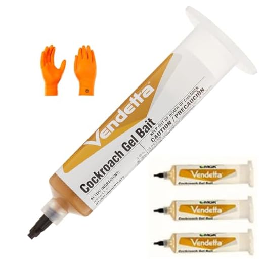 Vendetta Cockroach Gel Bait | Premium USA Supply Gloves for Safe Eradication | USA Supply Pest ID Card