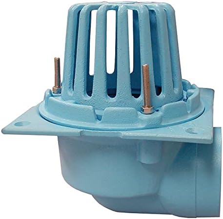 Jones Stephens R19403 3 NH SD/Out ROOF Drain - Blue