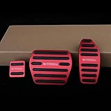 日産エクストレイル T32 T33 2014-2023 に適合、車のペダルカバー、車のフットアクセルブレーキクラッチペダルカバー、滑り止めペダルカバーセット