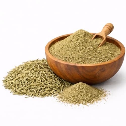 Image of Rosemary Powder for Hair Growth & Hair Fall Control | 100% Pure & Natural Ayurvedic Powder | Helps Strengthen Roots & Improve Scalp Health | Herbal Hair Care for Men & Women (500g)