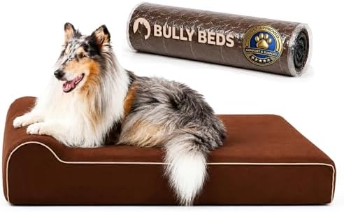 Orthopedic Dog Bed – Medical Grade Memory Foam Premium Quality Be...