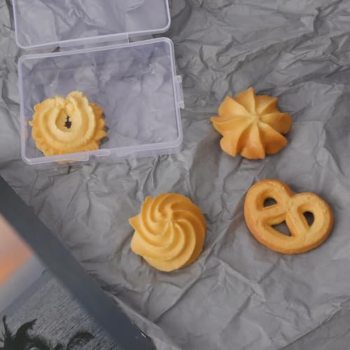 4pcs Cookie Brooches Set - Imitation Biscuit Lapel Pins, Cute Cartoon Dessert Badges for Backpacks/Clothing/Hats, Baking-Themed Jewelry Accessories for Cookie Enthusiasts Gourmet Collectibles 7