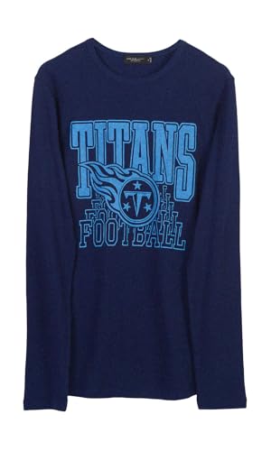 Suéter térmico Junk Food Titans azul marino unisex XL de punto cerrado