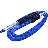 Hookah Hose Shisha Hose with Mini Ice Bag Detachable Mouth Tip Smoke Hose Hookah Shisha Pipe for Hookah Accessories (Blue)