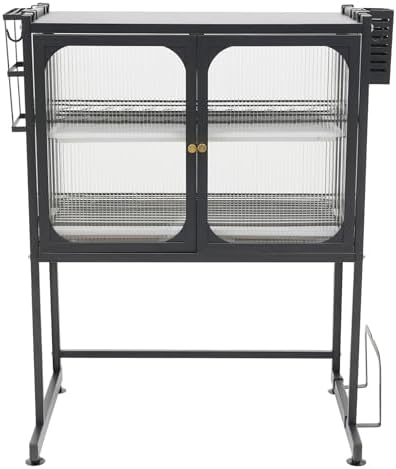 Kitchen Microwave Oven Rack, Countertop Storage Rack Toaster Stand Shelf Metal Microwave Counter Stand with Draining Tray Knife Chopstick Chopping Board Holder