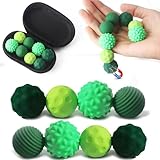 Hwsyin 8 Stück Magnetische Fidget Toys,Silikon Magnetkugeln Stressball Anti Stress Spielzeug Sensorische Magnetische Kugeln,Anti-Stress B?lle,Magnetic Fidget Balls für Erwachsene Männer und Frauen