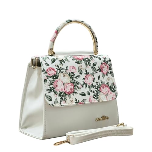 Image of jazzberry Women Printed Pu Leather Sling Bag College Bags for Girls | Office | Travel | Gifts Durable Detachable & Adjustable Strap | Full Size Envelope Flap With Magnetic Closure