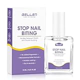 Gellen Nail Biting Treatment for Kids & Adults - 15ml Safe Nail Biting Prevention Thumb Sucking Deterrent Bitter Taste No Biting Nail Polish Nail Care Solution to Help Stop Finger Biting & Nail Repair