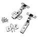 Mini BlumĀ® 90deg; Clip-On Frameless Inset Hinge