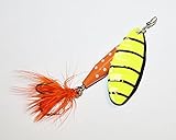 ABU GARCIA Kunstköder für das Spinning Angeln Reflex Red 12 g YE Bass Forelle Hecht