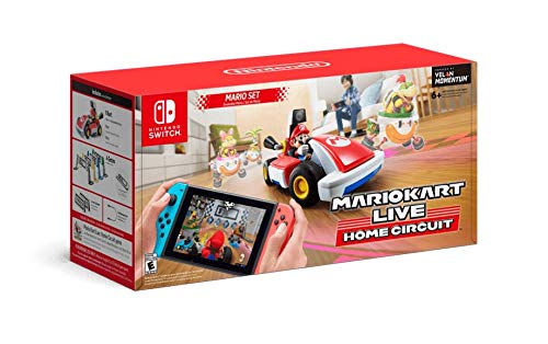 Console NS e Kart férias Combo: Troca Red Azul Joy-Con 32GB Console, Mario Kart ao vivo: Início Circ