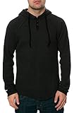 AMBIG Men's Watson Long Sleeve Thermal, Heather Charcoal, Small