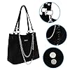 MEGAUK Ladies Large Tote Bag, Sequin Shoulder Tote Bag, Shiny Shopping Bag, Glitter Daily Purse Satchel Handbag for Women Girls #5