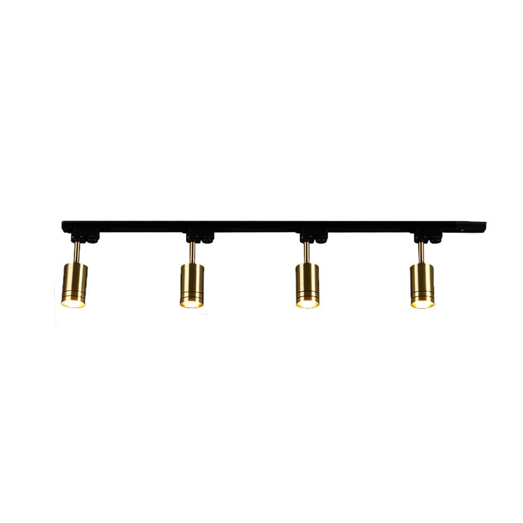 Faretti da soffitto, faretti a LED per stanze, Guardaroba, faretti da soffitto, faretti da Parete, GU10, 5W, Illuminazione da Cucina - Lampada da soffitto - 4 Teste