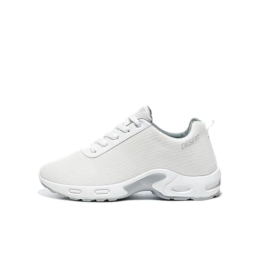 ديزرت حذاء رياضي برباط للجنسين بلون ابيض ورمادي S509/1، مقاس 39 EU