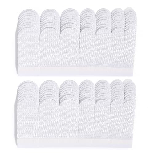 KAZIPOP 140PCS Precut Fiberglass Nail Extension Wrap Self-Adhesive