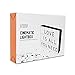 Brooklyn Lighting Company LED Cinema Light Box with Letters Includes 200 Letters 12 LED Bulbs and USB Cable