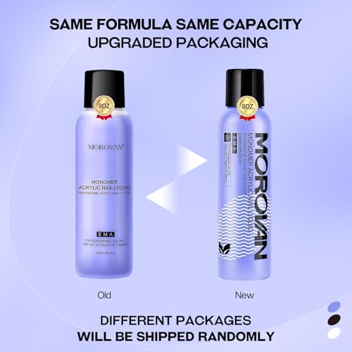 Morovan Monomer Acrylic Nail Liquid 8Oz For Acrylic Powder thumb #6