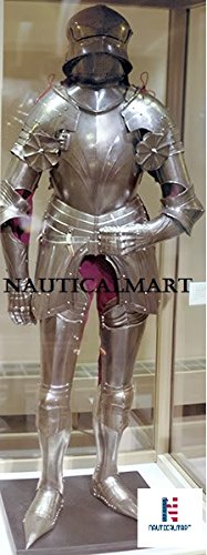 NauticalMart German Knight Armour Full Suit of Armor Composite Style Fully Wearable Custom Knight