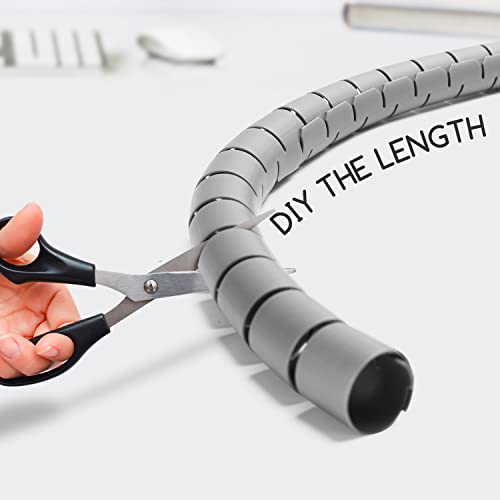 Aigostar Raccogli Cavi Flessibile e Tagliabile in