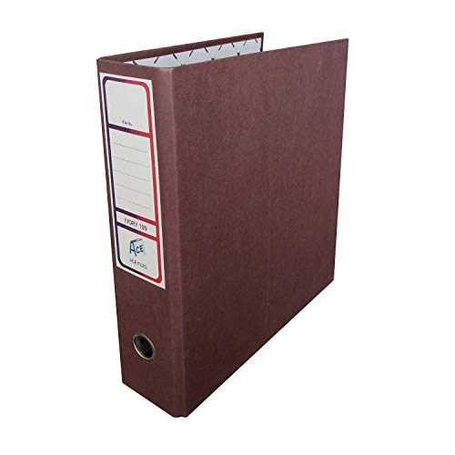 Image of Cardboard Lever Arch Box File (Multicolor, Pack of 4)