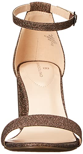 Bandolino Women's Armory Heeled Sandal, Bronze Glitter, 7.5 #TOP1