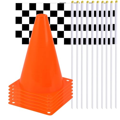 CUUSNNY 36 Pcs Race Car Birthday Party Decorations Set
