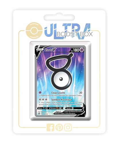 Zarbi V 176/195 Full Art - Pack de 10 Cartes Pokémon Françaises Tempête Argentée EB12