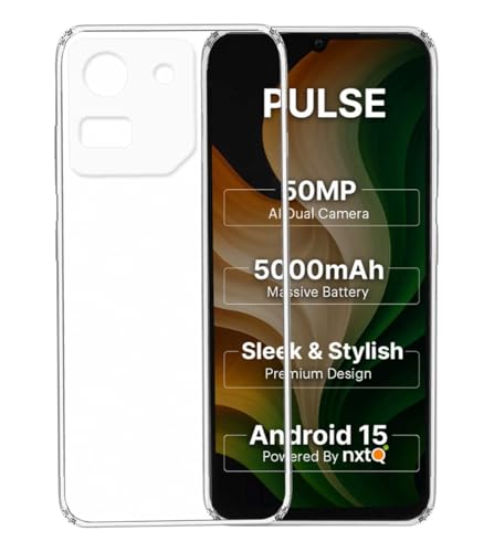 Image of Soft Silicone TPU Flexible Back Cover Compatible with Ai+ Pulse