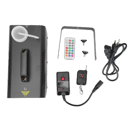 Hilitand Máquina de Humo 500W con 8 Luces RGB y Control Remoto miniatura 6