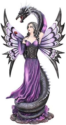 Nemesis Now C2642G6 Guardian's Embrace Figurine 69.5cm Purple