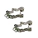 DRAGONRUN 2 Pcs Headband Elastic Headlamp Strap for 22-30mm Torch Flashlight