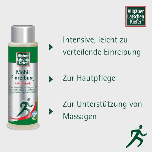 Allgäuer LK Einreibung extra stark 250 ml le soin corporel supérieur - 4