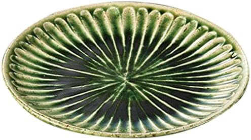 Set of 10, Oribe Sogi 7.0 Japanese Dish, 8.9 inches (22.5 cm), 16.9 oz (480 g), Special Appetizer Plate, Restaurant, Restaurant, Commercial Use, Japanese Tableware, Restaurant