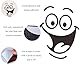 BOBOZHONG Sticker Lustiger Aufkleber,8 Stück Smile de Toilette WC Aufkleber,DIY Badezimmer Wandtattoo Sticker,Sticker Toilette Abnehmbare Aufkleber für Badezimmer,Wandaufkleber Dekor 24x18cm