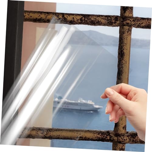 Película de seguridad para ventana PRETYZOOM 100x50 cm miniatura 3