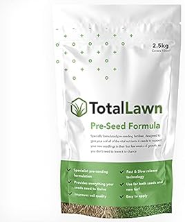 Total Lawn | Pre-seed and Turf fertiliser | Fast Acting Fertiliser for New Lawn, Quick to Establish |Specifically for new seed establishment and pre-turfing. 1-2mm Granules - 100m2