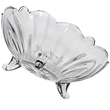 Plat à fruits en verre : idéal pour présenter toutes sortes d’aliments, des desserts aux fruits, salades, en-cas, etc. plateau de fruits secs