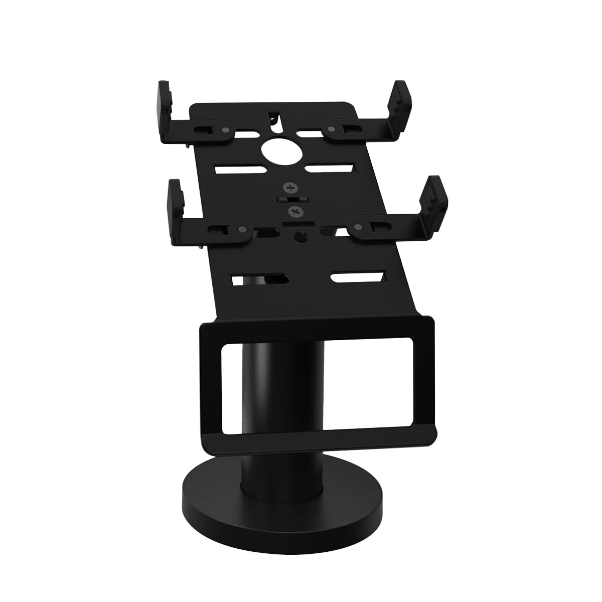 HUBa Support de Terminal de Carte pour appareils de Point de Vente Rotatif à 270°, Inclinaison de +0° à -75°, Largeur réglable, Support de Table EC Terminal de Table