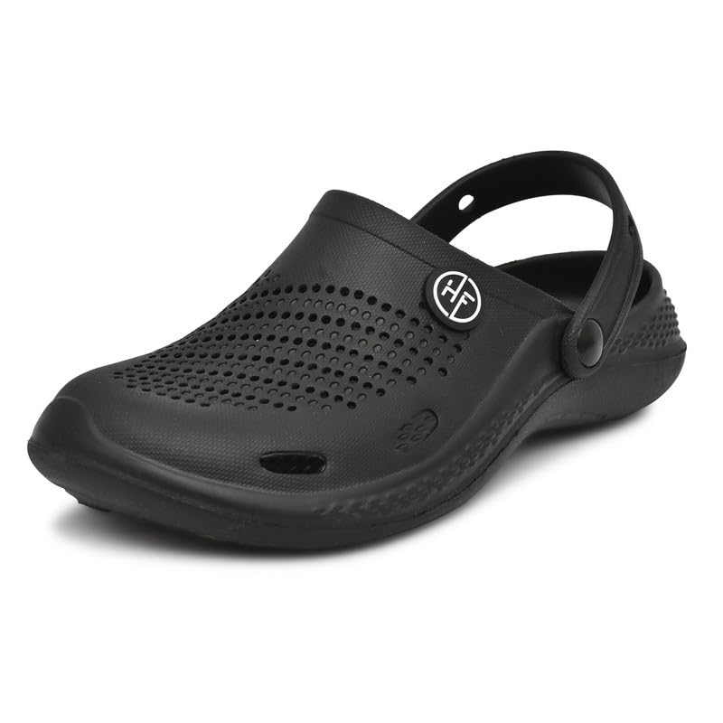 HEALTH FIT Extra Soft Men’s Classic Casual Clogs/Sandals with Adjustable Back Strap for Adult | Comfortable & Light Weight | Stylish & Anti-Skid | Waterproof & Everyday Use Mules for Gents/Boys SC HEALTH FIT Extra Soft Men’s Classic Casual Clogs/Sandals with Adjustable Back Strap for Adult | Comfortable & Light Weight | Stylish & Anti-Skid | Waterproof & Everyday Use Mules for Gents/Boys SC