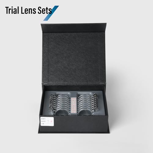 Image of Professional 16-Pack Trial Lens Set for Eyeglasses | -6.25 to -9.25 D Negative Sphere Diopters | Boxed Set for Optometrists, Ophthalmologists, and Optical Laboratories 16B1