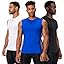 1# (3 Pack) Black / Blue / White
