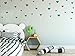 Removable Baby Blue Hearts Wall Decals for Kids Room Decoration +