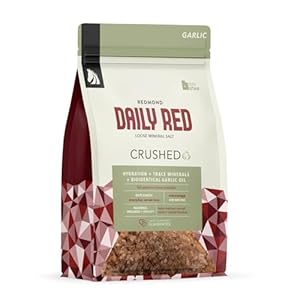 REDMOND Daily Red Crushed Garlic – Mineral Supplement for Horses