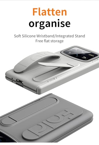 Coque Xiaomi Mix Fold 4 solide avec verre intégré protégeant la charnière