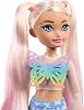 Barbie Dream Besties Fiesta de Patinaje Muñeca Malibu y Accesorios | Muñeca de Moda con Ropa Removible y 9 Accesorios de Tema de Maquillaje, Edades 3+ 6