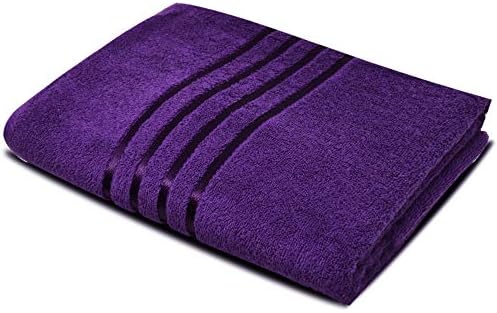 Towelogy® Luxury Bath Sheets 100% Organic Egyptian Cotton Jumbo Large Extra Absorbent Bathroom Towel Sets 500 GSM (Pack of 1, Black)