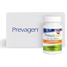 Prevagen Regular Strength Orange Chewables - 30 Tablets 1 Month Supply | Formulated for Your Brain | 10mg of Apoaequorin Plus Vitamin D3