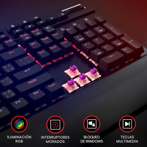 Redragon RED-K550 Wired Mechanical Gaming Keyboard (Black)