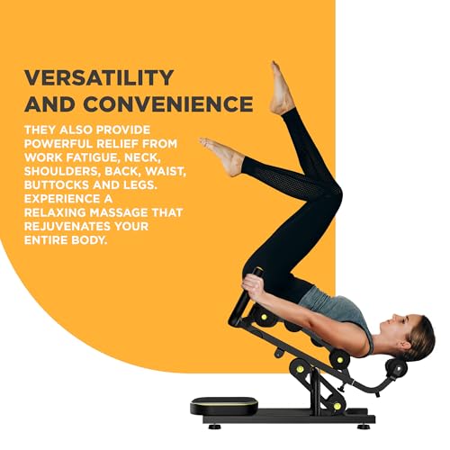 Mini Inversion Table with Lumbar Support Belt, Compact Foldable Back Stretcher for Stretching, Posture & Mobility Training, Easy Assembly, 330 lbs Weight Capacity by Armin Super Store - Image 7